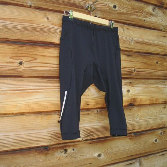 Lululemon Mens Tight Stuff 1/2 Tight Black L Pockets - Picture 5 of 16